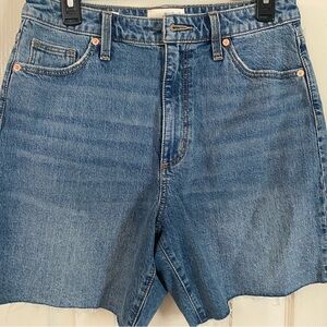 Classic Blue Denim Women's Shorts